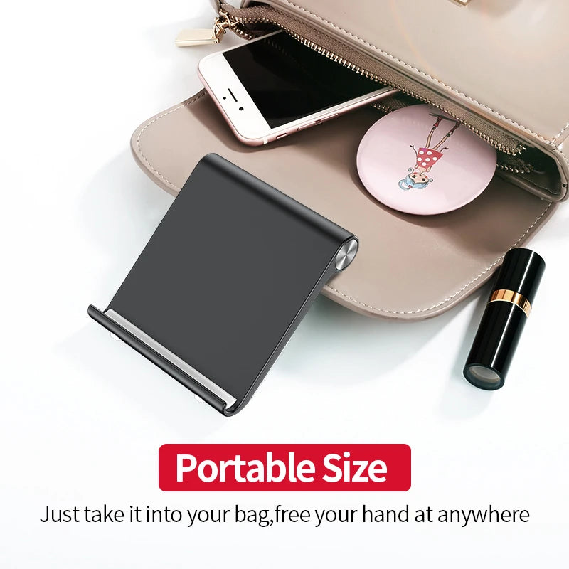 Support Bureau Téléphone & Tablette Universel - Pliable et Portable