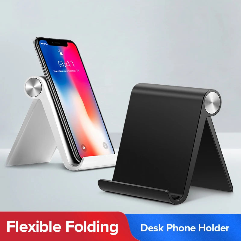 Support Bureau Téléphone & Tablette Universel - Pliable et Portable