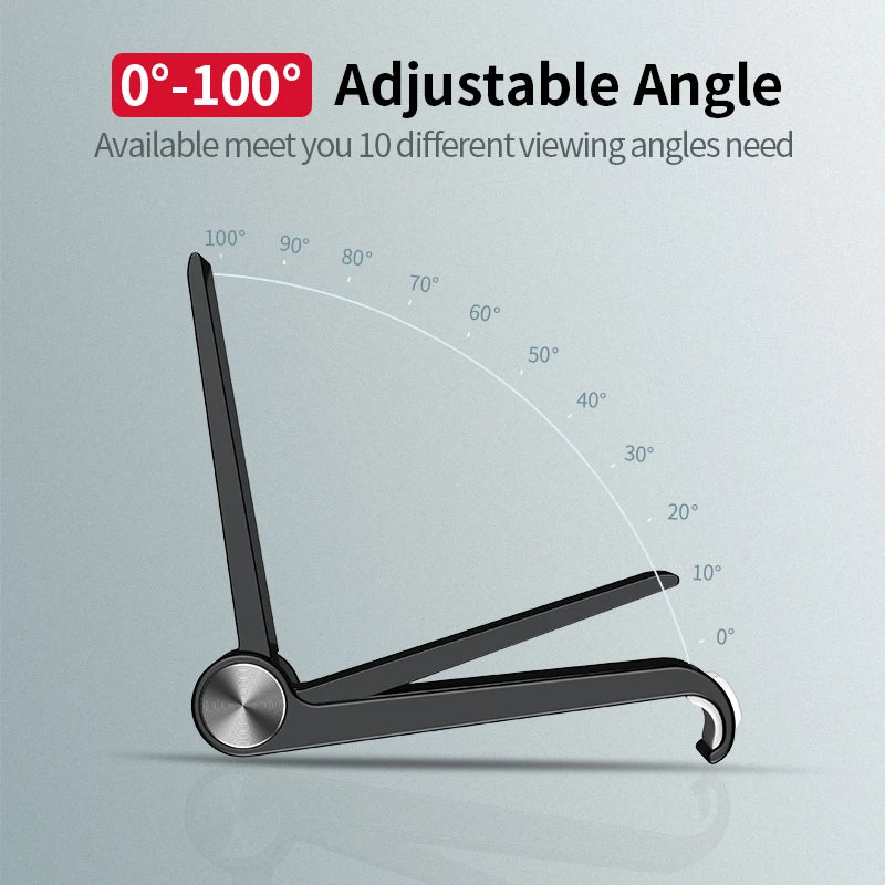 Support Bureau Téléphone & Tablette Universel - Pliable et Portable