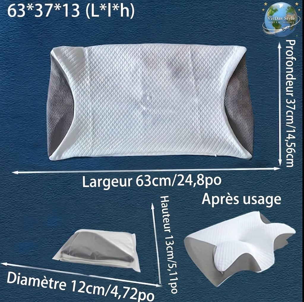 Housse Rafraîchissante de Rechange – Votre Oreiller Cervical Toujours Propre, 🎁 Achetez en&nbsp;1, le 2ème à -15 %