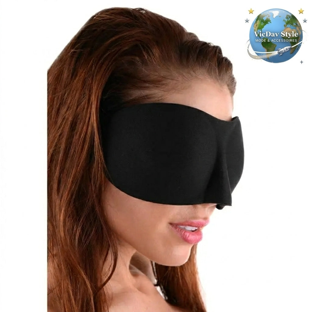 Masque de Sommeil Léger et Respirant – 2ᵉ à -30 %– Confort Optimal pour Homme et Femme