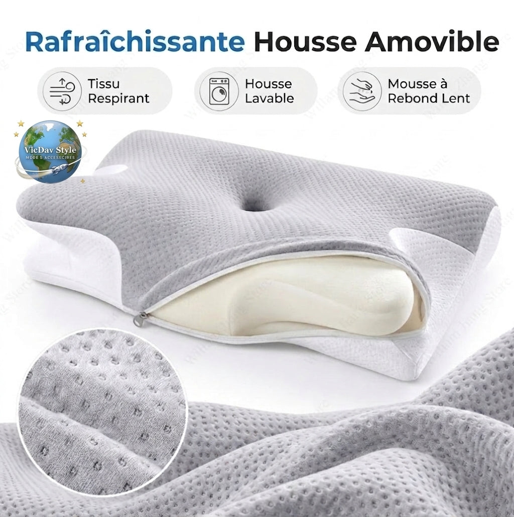Housse Rafraîchissante de Rechange – Votre Oreiller Cervical Toujours Propre, 🎁 Achetez en&nbsp;1, le 2ème à -15 %