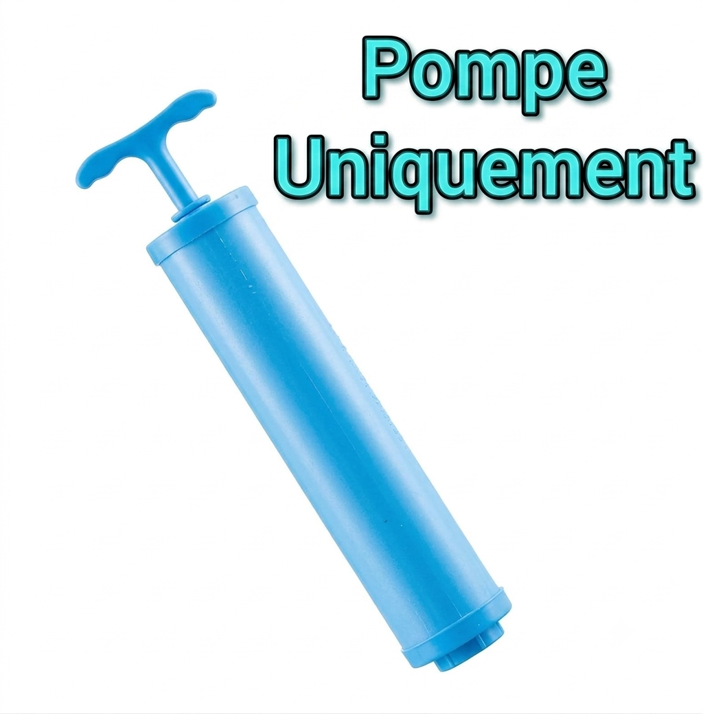 Lot de 3/5 Sacs de Compression sous Vide pour Vêtements et Literie – Gain de Place, Étanche, Organisateur de Voyage