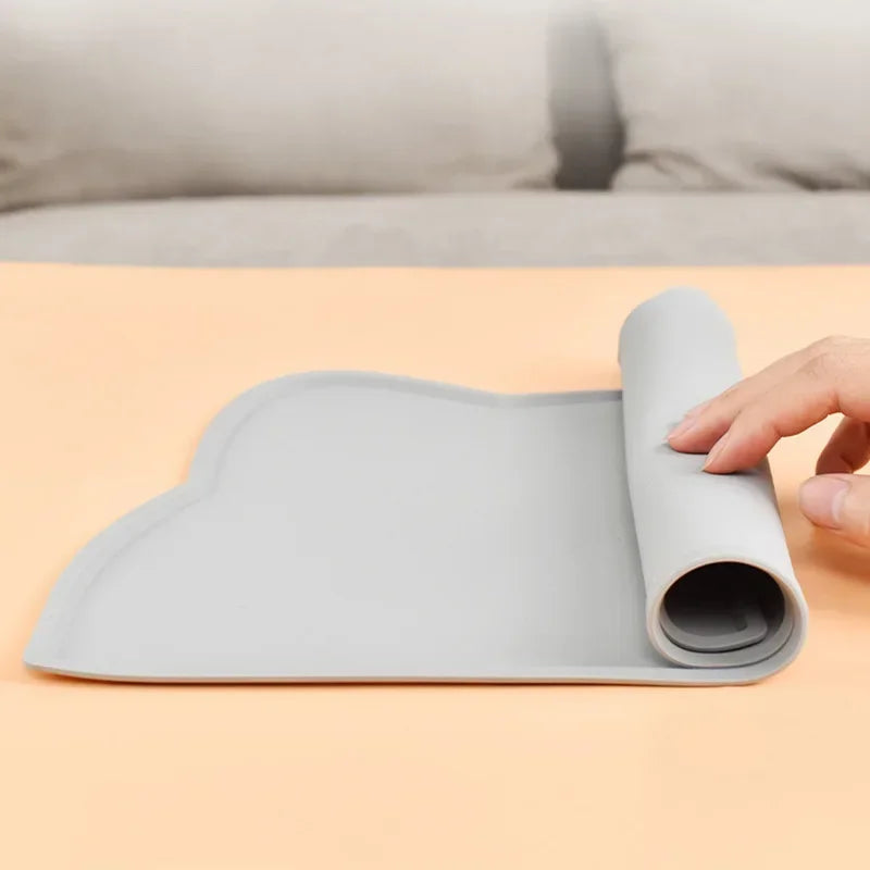 Tapis Silicone Antidérapant pour Animaux