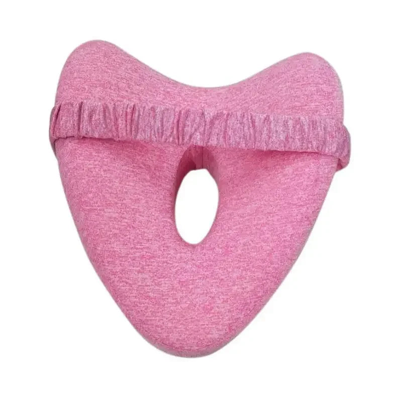 Oreiller de Jambe en Mousse à Mémoire de Forme – Confort Dos, Hanches &amp; Genoux