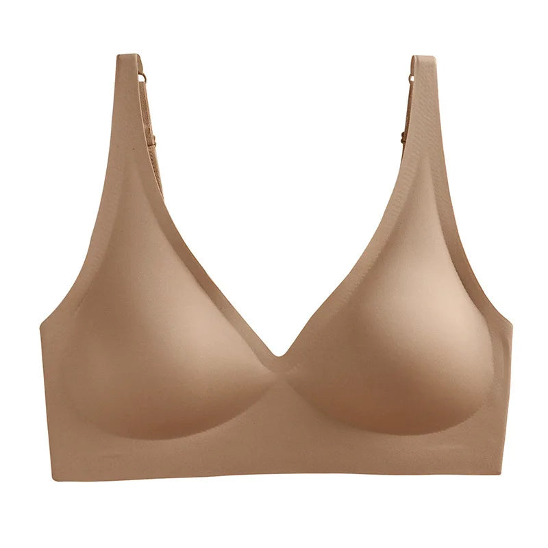 Soutien-Gorge Sans Armatures Confort Absolu 🎁 Achetez-en 1, le 2ème à -15% — Push-Up Invisible & Bretelles Réglables