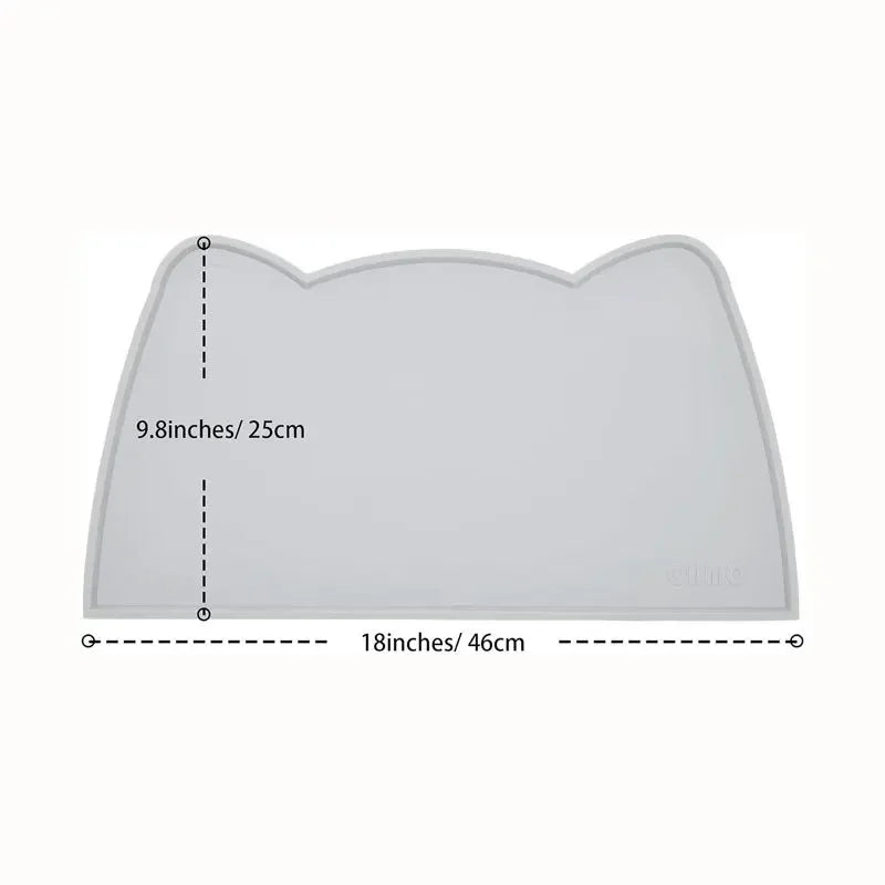 Tapis Silicone Antidérapant pour Animaux