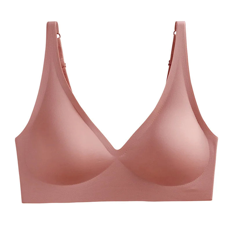 Soutien-Gorge Sans Armatures Confort Absolu 🎁 Achetez-en 1, le 2ème à -15% — Push-Up Invisible & Bretelles Réglables