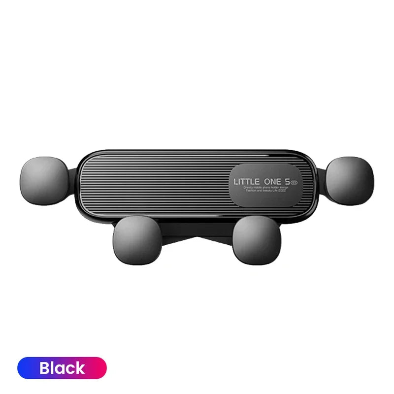 Support Téléphone Voiture Gravité - Fixation Grille Aération