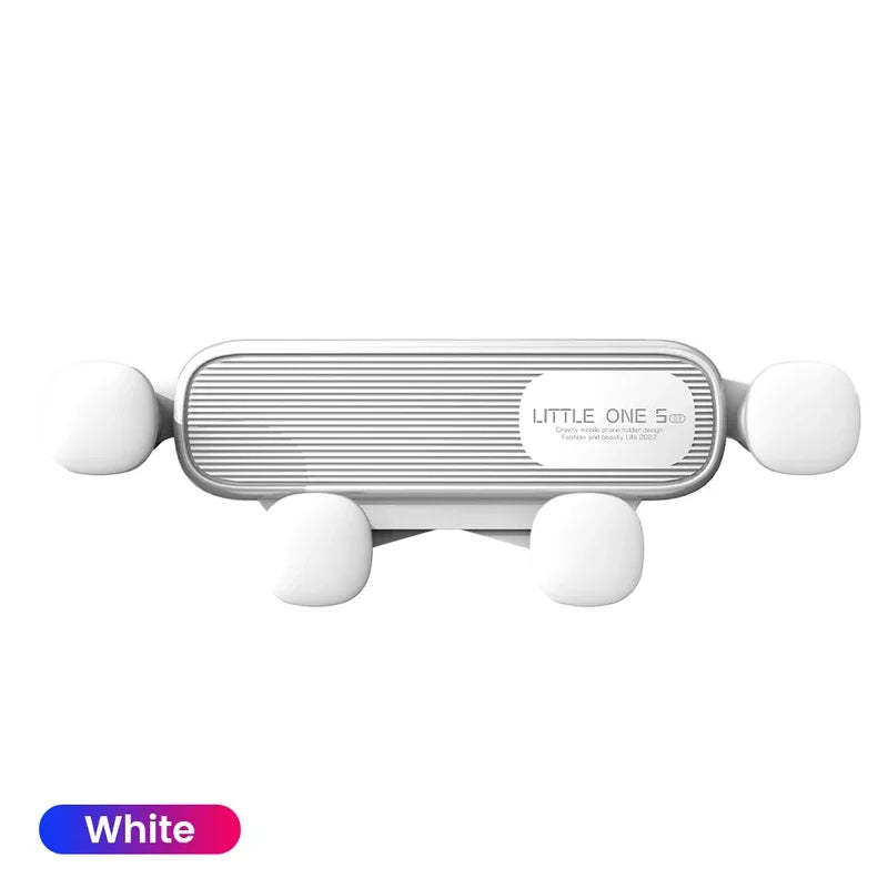 Support Téléphone Voiture Gravité - Fixation Grille Aération