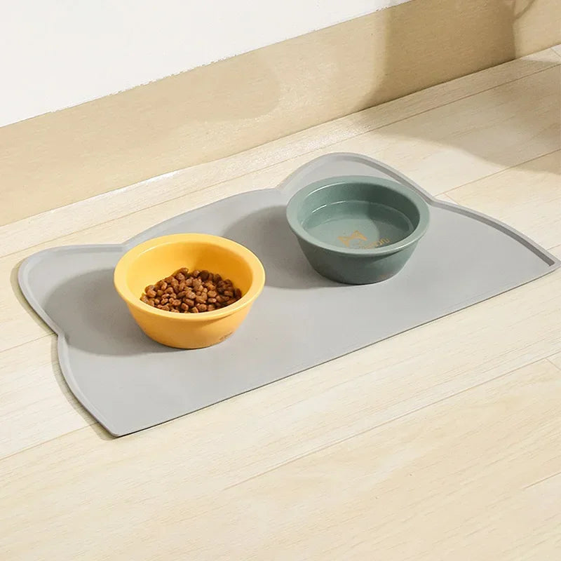 Tapis Silicone Antidérapant pour Animaux