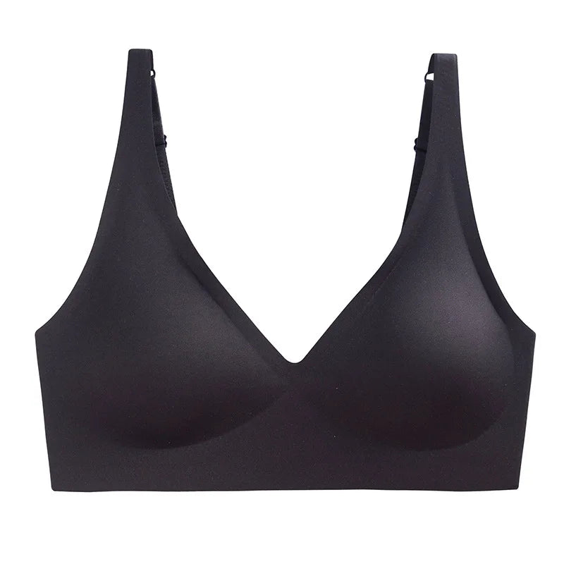 Soutien-Gorge Sans Armatures Confort Absolu 🎁 Achetez-en 1, le 2ème à -15% — Push-Up Invisible & Bretelles Réglables