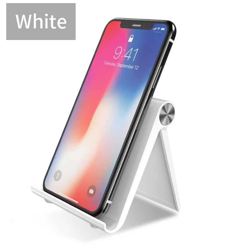 Support Bureau Téléphone & Tablette Universel - Pliable et Portable