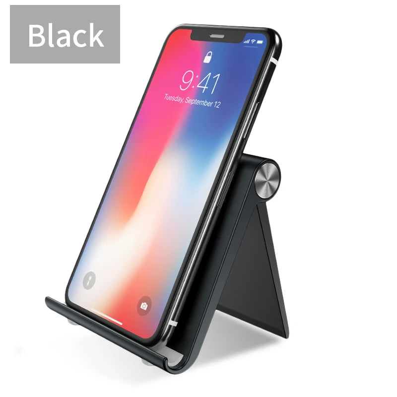 Support Bureau Téléphone & Tablette Universel - Pliable et Portable