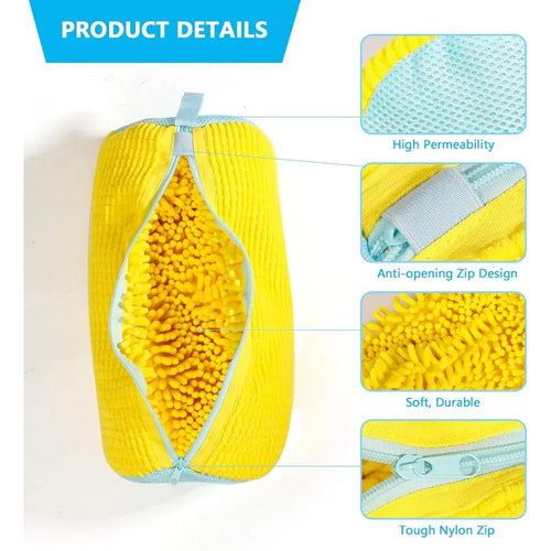 Sac de Lavage pour Chaussures – Compatible Machine à Laver | Toutes Pointures